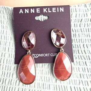 Anne Klein‎ Goldtone Comfort Clip Earrings